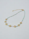CN4382 Clover Necklace - MiMi Wholesale