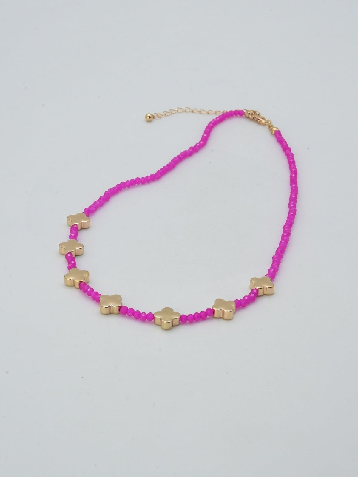 CN4382 Clover Necklace - MiMi Wholesale