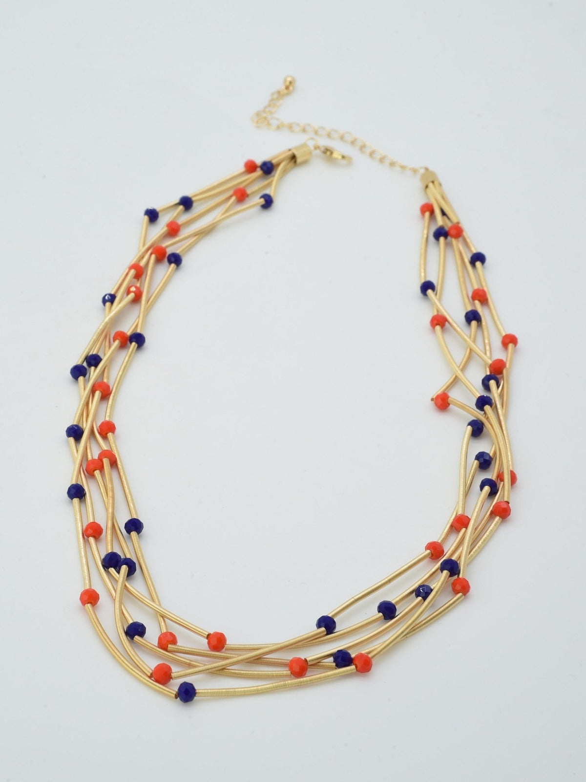 CN4383 Multi Strand Necklace - MiMi Wholesale