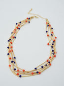 CN4383 Multi Strand Necklace - MiMi Wholesale
