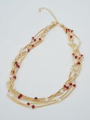 CN4383 Multi Strand Necklace - MiMi Wholesale