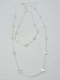 CN4395 2 Piece Shell Station Long Necklace - MiMi Wholesale