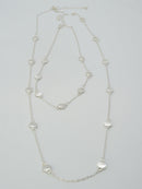 CN4395 2 Piece Shell Station Long Necklace - MiMi Wholesale