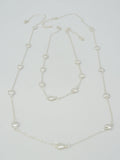 CN4396 Heart Station 2 Piece Long Necklace - MiMi Wholesale