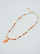 CN4399 Football Pendant Necklace - MiMi Wholesale