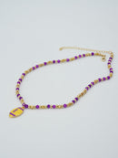 CN4399 Football Pendant Necklace - MiMi Wholesale