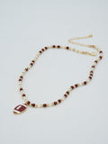 CN4399 Football Pendant Necklace - MiMi Wholesale