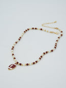 CN4399 Football Pendant Necklace - MiMi Wholesale