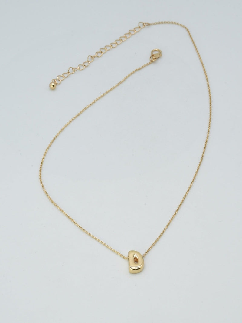 CN4407 Nile Initial Necklace - MiMi Wholesale