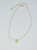 CN4407 Nile Initial Necklace - MiMi Wholesale