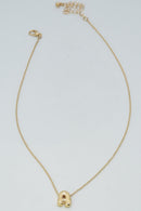 CN4407 Nile Initial Necklace - MiMi Wholesale