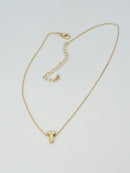 CN4407 Nile Initial Necklace - MiMi Wholesale