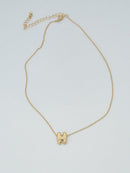 CN4407 Nile Initial Necklace - MiMi Wholesale