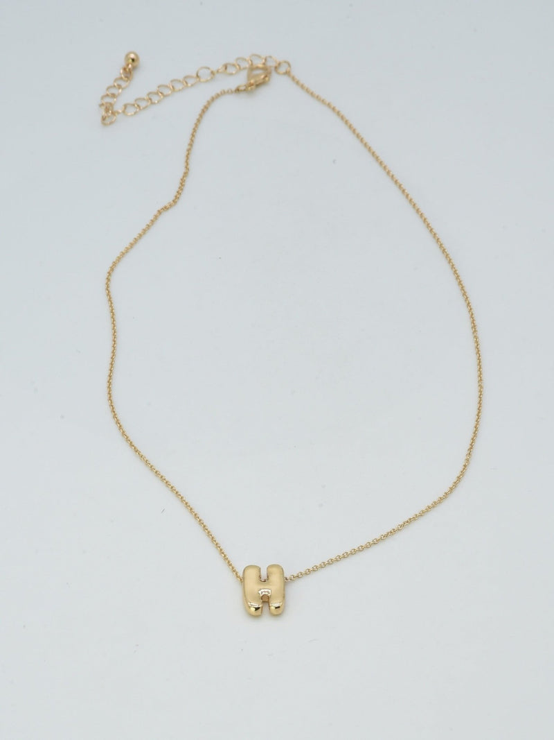 CN4407 Nile Initial Necklace - MiMi Wholesale