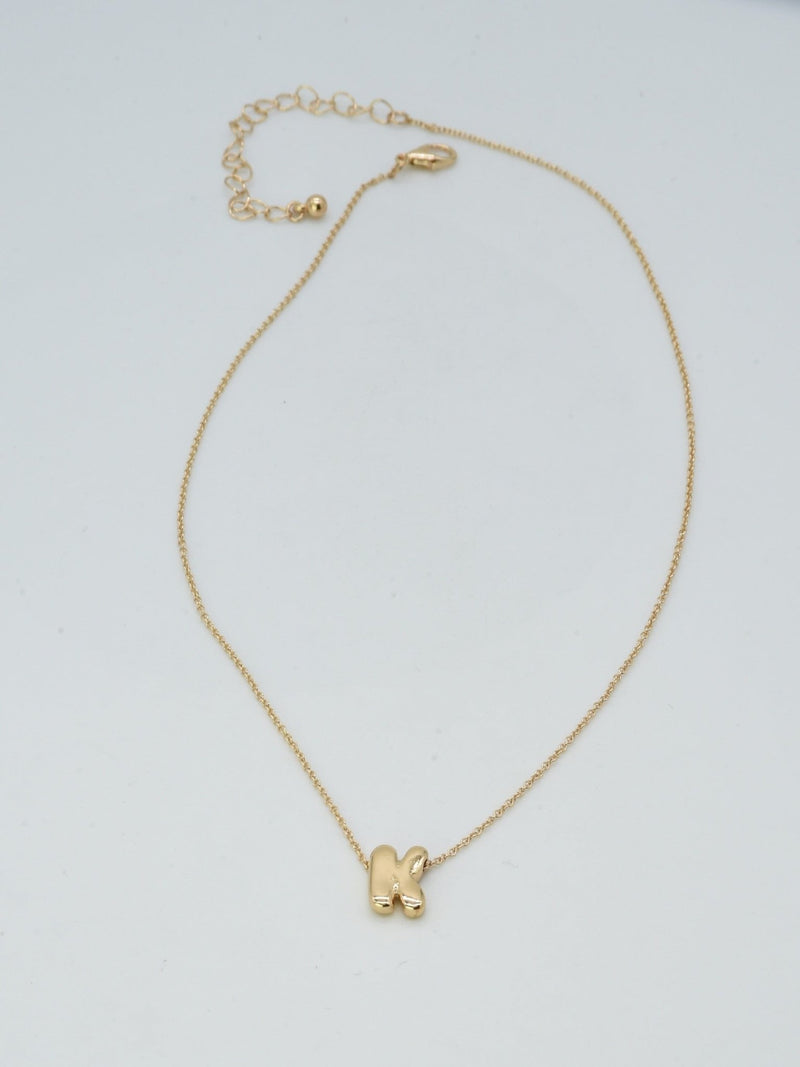 CN4407 Nile Initial Necklace - MiMi Wholesale