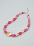 CN4409 Acrylic CCB Necklace - MiMi Wholesale