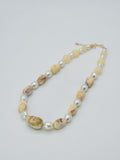 CN4410 Acrylic Pearl Bead Necklace - MiMi Wholesale