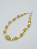 CN4410 Acrylic Pearl Bead Necklace - MiMi Wholesale