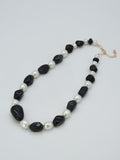 CN4410 Acrylic Pearl Bead Necklace - MiMi Wholesale
