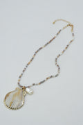 CN4416 Shell Pendant Necklace - MiMi Wholesale