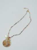 CN4416 Shell Pendant Necklace - MiMi Wholesale