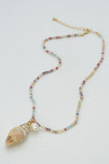 CN4417 Conch Shell Pendant Necklace - MiMi Wholesale