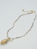 CN4417 Conch Shell Pendant Necklace - MiMi Wholesale