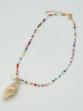 CN4417 Conch Shell Pendant Necklace - MiMi Wholesale