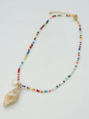 CN4417 Conch Shell Pendant Necklace - MiMi Wholesale