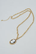 CN4420 Cameo Pendant Necklace - MiMi Wholesale