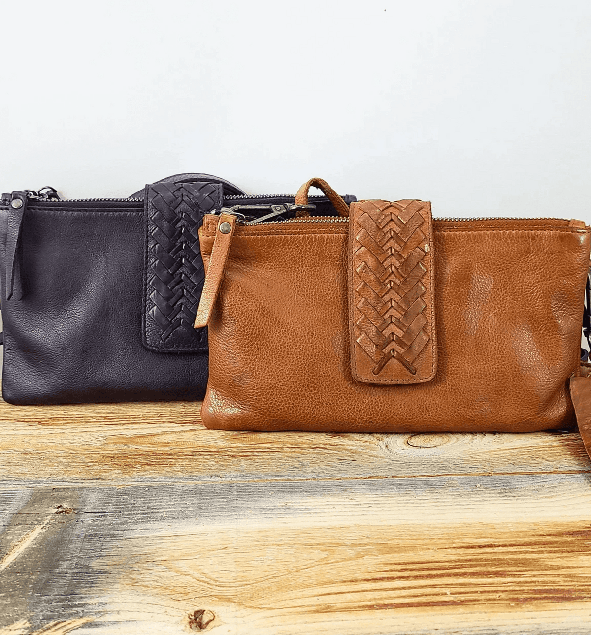 CQF010 Lisa Two Compartment Crossbody With Braid Detail - MiMi Wholesale