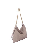 CSD019 Chevron Embossed Chain Strap Hobo Bag - MiMi Wholesale