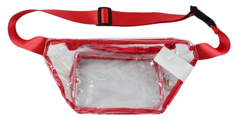 CW210 Sheena Clear Gameday Fanny Pack - MiMi Wholesale