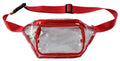CW210 Sheena Clear Gameday Fanny Pack - MiMi Wholesale