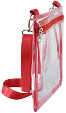 CW211 Ana Clear Gameday Crossbody Bag - MiMi Wholesale