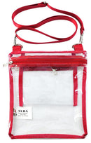 CW211 Ana Clear Gameday Crossbody Bag - MiMi Wholesale