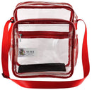 CW212 Clear Gameday Boxy Crossbody Bag - MiMi Wholesale