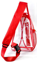 CW214 Tonya Clear Gameday Sling Bag - MiMi Wholesale
