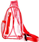 CW214 Tonya Clear Gameday Sling Bag - MiMi Wholesale