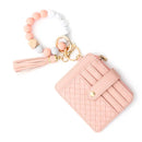 BB139x205 Nina Beaded Keychain Bracelet & Woven Wallet Combo