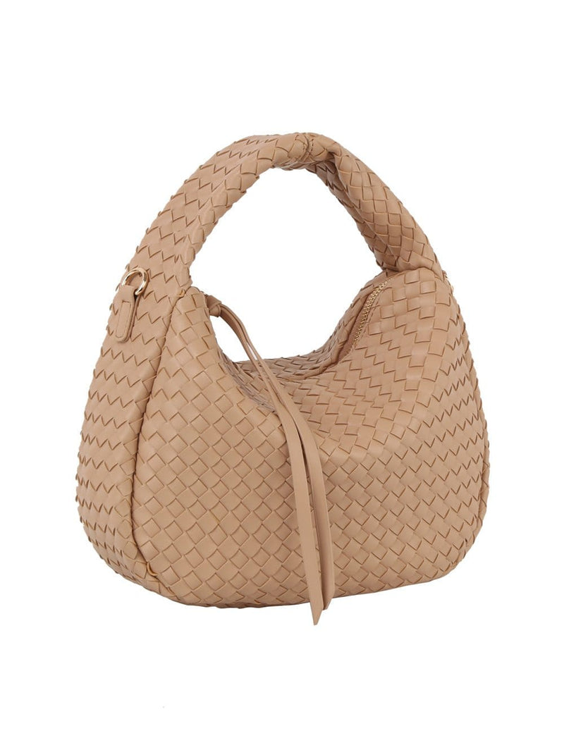 DE0758 Alison Woven Hobo Bag - MiMi Wholesale