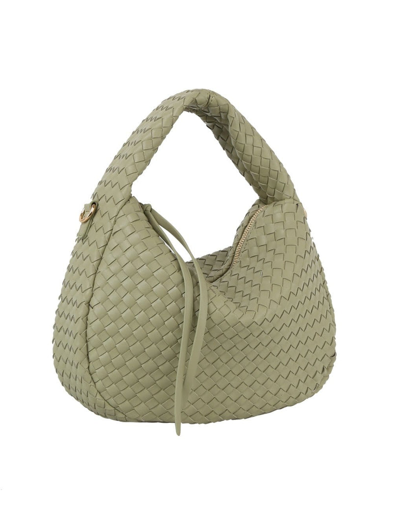 DE0758 Alison Woven Hobo Bag - MiMi Wholesale