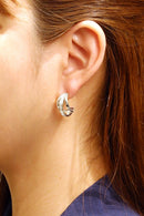 DJE310690 14K Daily Mixed Triple Hoop Earrings - MiMi Wholesale