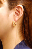 DJE310690 14K Daily Mixed Triple Hoop Earrings - MiMi Wholesale