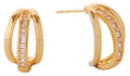 DJE310690 14K Daily Mixed Triple Hoop Earrings - MiMi Wholesale