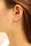 DJE310694 14K Duo Hoop Earrings - MiMi Wholesale