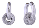 DJE310705 14K Double Delight Huggie Earrings - MiMi Wholesale
