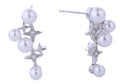 DJE310709 14K Starry Sky Post Earrings - MiMi Wholesale