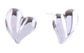 DJE310801 14K Eternal Heart Post Earrings - MiMi Wholesale