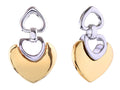 DJE310877 14K Dipped Lou Heart Post Earrings - MiMi Wholesale